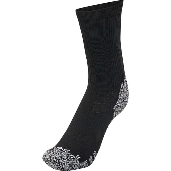 Hummel Pro Grip-strumpor - svart/vit