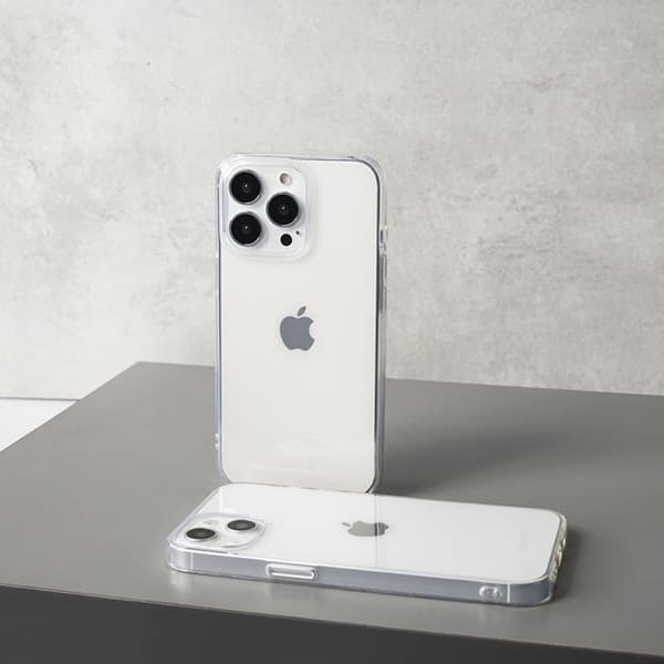 Telefonfodral - Crong - iPhone 13 Pro Max - Ultrafin - Transparent - Mjuk