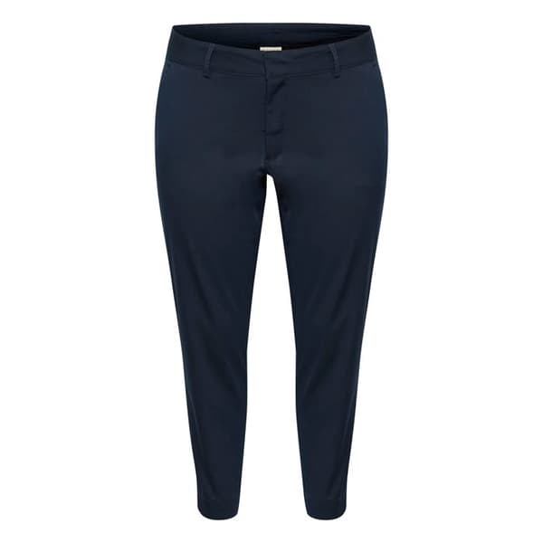 Kvinna 7/8 chinos KAFFE Curve Leana