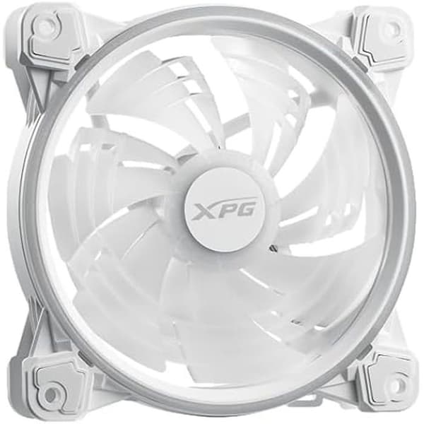 Chassi Fläkt - XPG - HURRICANE120ARGBPWM-WHCWW - 120mm - Vit - 4 stift