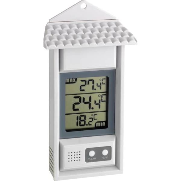 Termometer TFA Dostmann 30.1039 silver