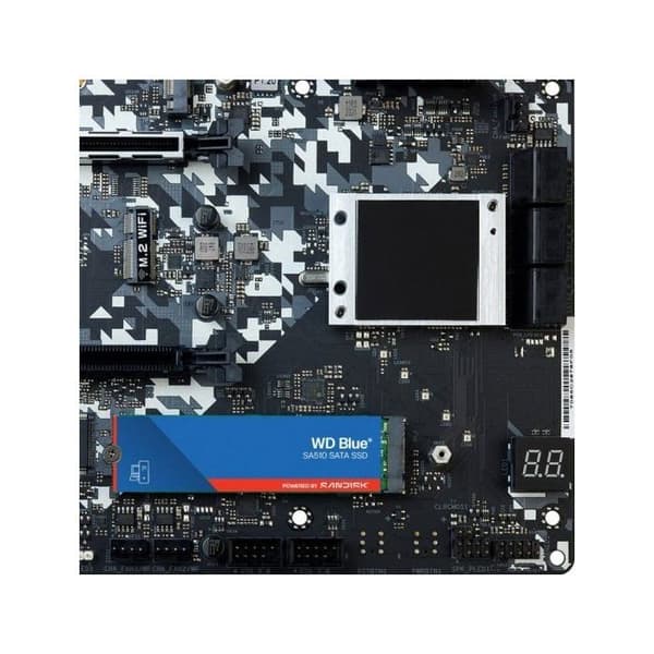 SSD - WD - Blue SA510 - 2 To - M.2 - SATA - 560 Mo/s