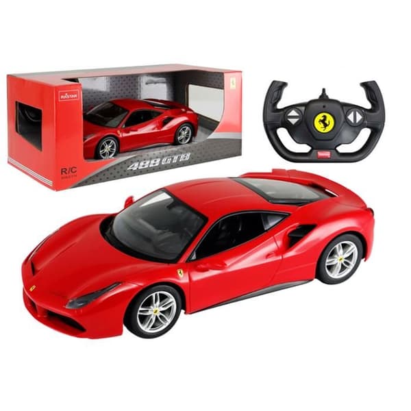 Auto Rastar 1:14 Ferrari 488 GTB Röd