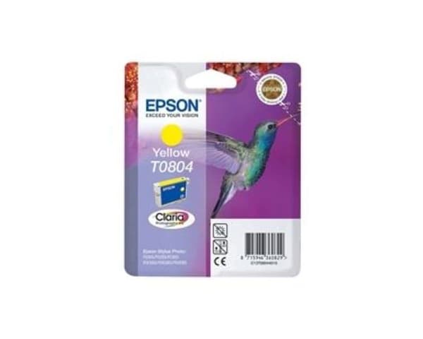 Epson original bläckpatron T0804 (C13T080440) - Gul