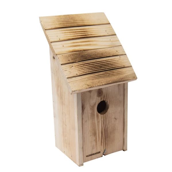 Fågelholk WINDHAGER naturligt trä