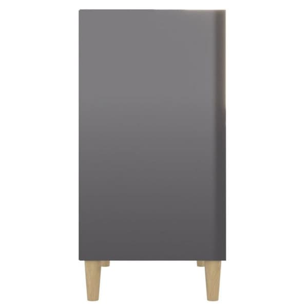 vidaXL Sideboard Blank Grå 57x35x70 cm Spånskiva