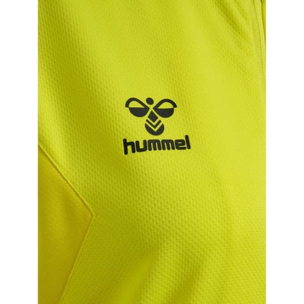 Hummel Authentic - gul polyester zip-up träningsjacka för kvinnor