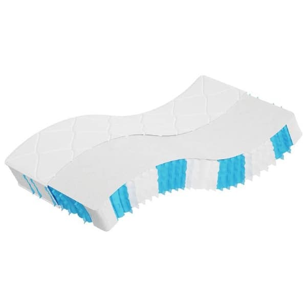 vidaXL Pocket Spring Madrass Medium Hårdhet 100x200 cm 372839
