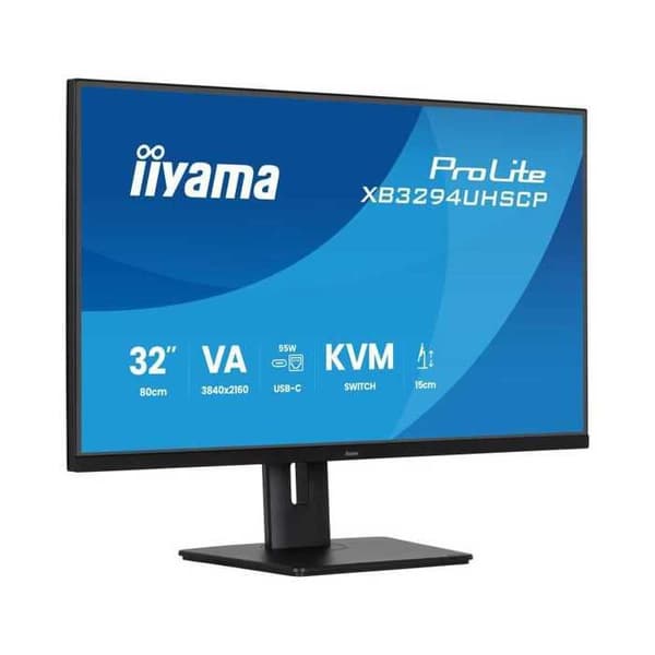 iiyama ProLite XB3294UHSCP-B1 USB-C Skärm