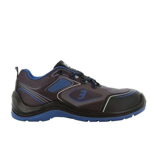 Låga säkerhetsskor Flow S1P Blå - Safety Jogger