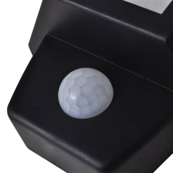 vidaXL Solcellsvägglampa med rörelsesensor 41182