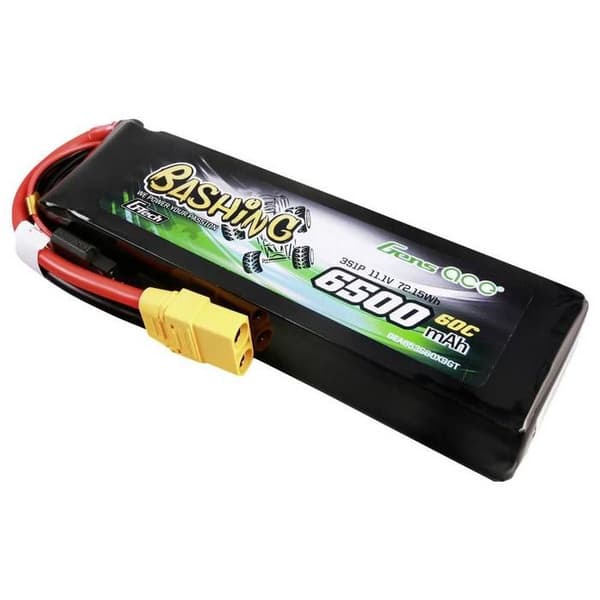 Gens ace Batteripack (LiPo) 11.1 V 6500 mAh hårt skydd XT90