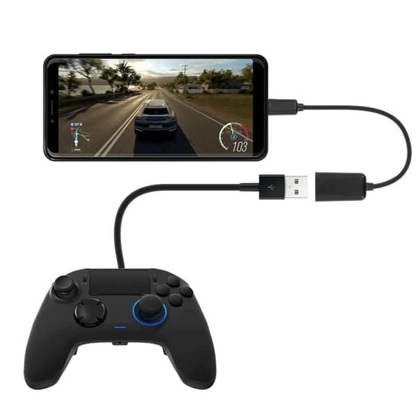 USB OTG 2.0 micro-B hane 0,20 m svart - Cablepelado REF-95194