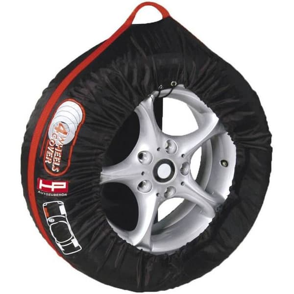 Däckpåsar - HP AUTOZUBEHÖR - 82277 - Svart - För däck omkrets 200 cm - 1 set