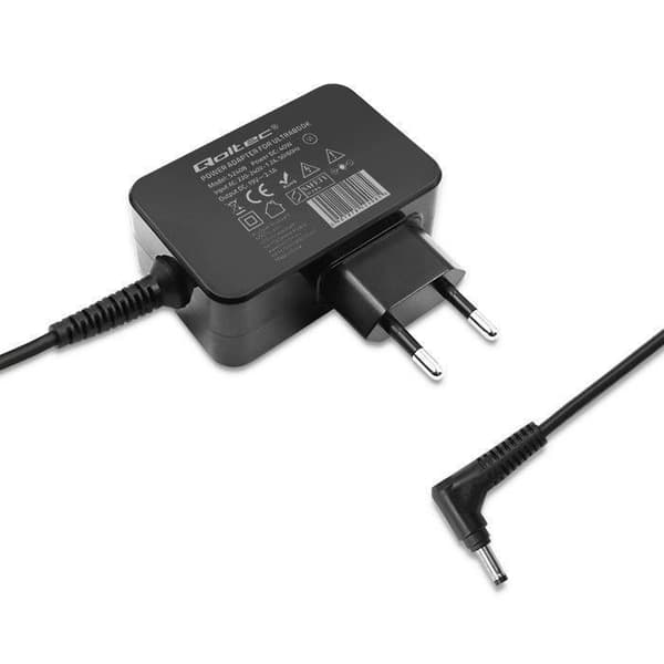 Nätdel - QOLTEC - 40W - 19V - 2.1A - 3.0x1.0