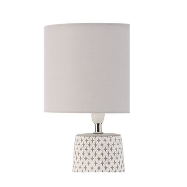 Bordslampa Pauleen Pretty Purity E14 - vit/grå - 20W/230V