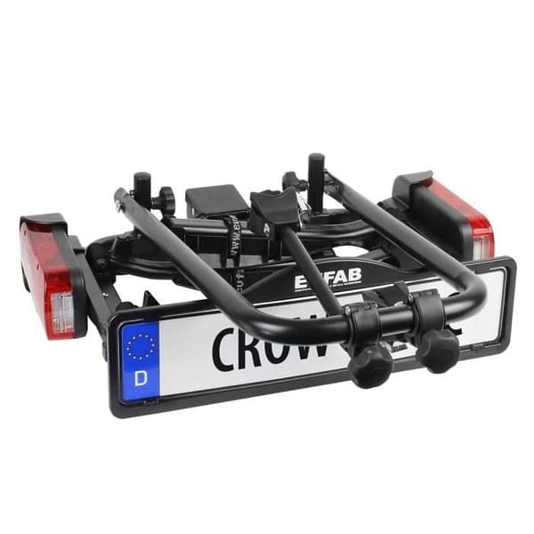 EUFAB Crow Basic cykelhållare - 2 cyklar (kompatibel med elcykel)