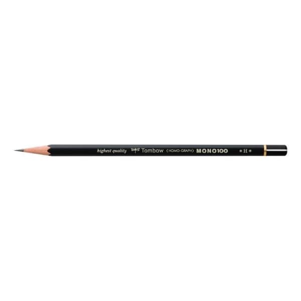 Set med 6 högkvalitativa grafitpennor MONO 100 H