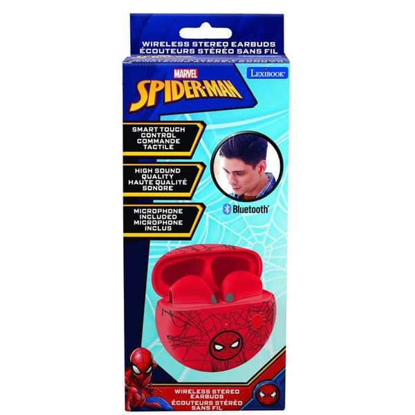 Trådlösa Bluetooth-hörlurar SpiderMan