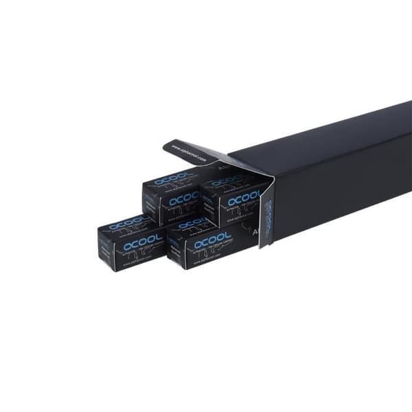 Rör i hårdplast - ALPHACOOL - Hårt rör - 16mm x 13mm - Akryl - Transparent - 80cm