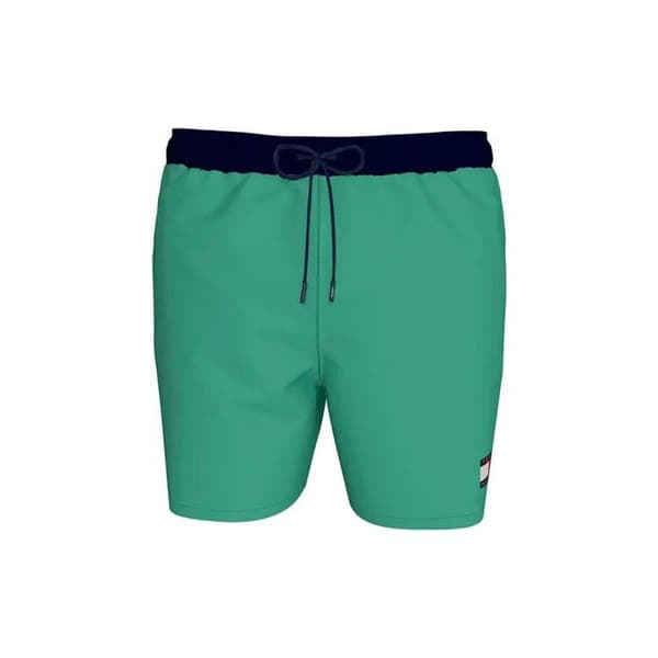 Badshorts med logotyp - Tommy Hilfiger.