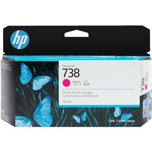 HP Bläck/ 738 130-ml MGT DesignJ