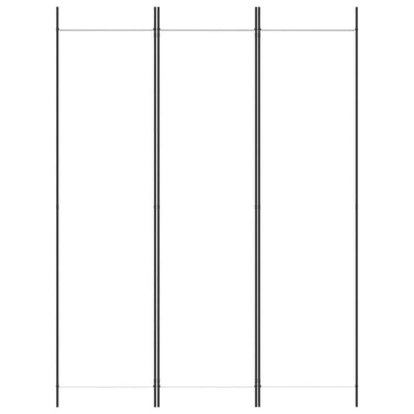 vidaXL Avdelare 3 Paneler Fällbar Rumsseparator Integritetsavskärm Dekoration Vardagsrum 350178