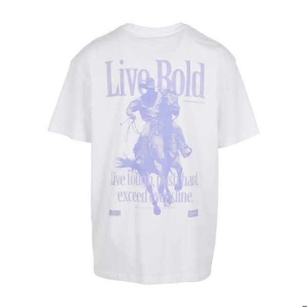 T-shirt oversize Mister Tee Live Bold