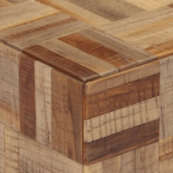 vidaXL Sidobord 40x40x45 cm Solid Reclaimed Teak 358522