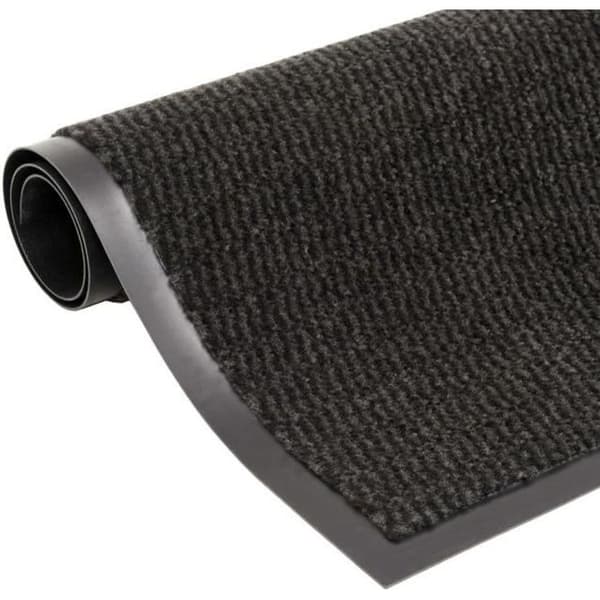 vidaXL Rektangulär Dörrmatta 40 x 60 cm Svart