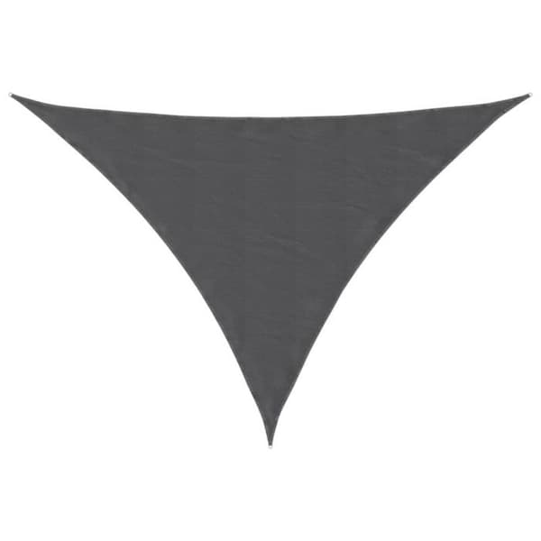 vidaXL Parasol Sail Oxford Tyg Triangulär 3x4x4 m Antracit