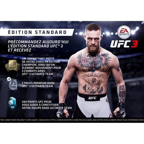 EA Sports UFC 3 PS4-spel