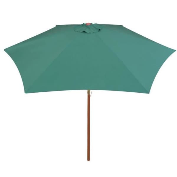Parasoll - VIDAXL - 270 x 270 cm - Trä - Grön