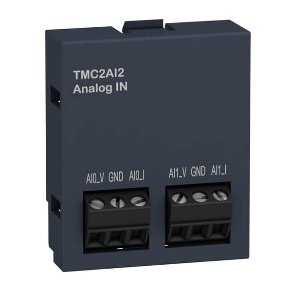 Automatisera programmerbar Schneider - TMC2AI2 - Modul med 2 analoga/ström ingångar Modicon M221-2 ()