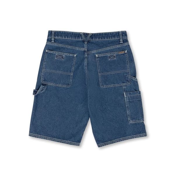 Kort Volcom Arbetsdenim Utility Short Indigo Ridge Wash Herr