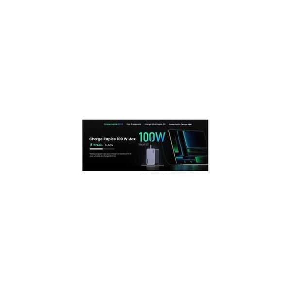 Ugreen Nexode Pro 100W kompakt väggladdare