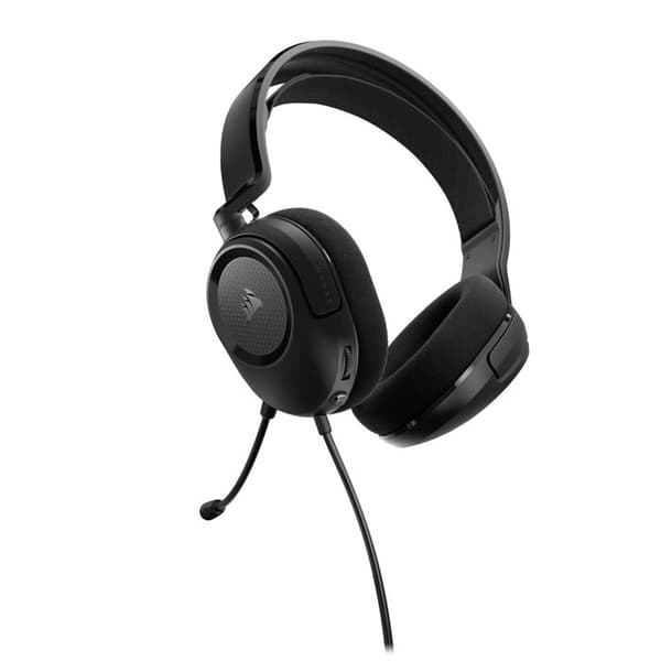 Corsair HS35 Surround v2 trådbundet gamingheadset multi-plattform Kolfiber