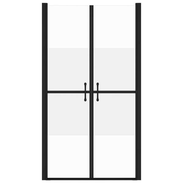 vidaXL Duschdörr ESG Halvfrostad (73-76)x190 cm