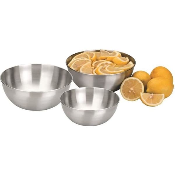 Salladsskål - IBILI - Rostfritt stål - 30 cm - Tål diskmaskin - Silver