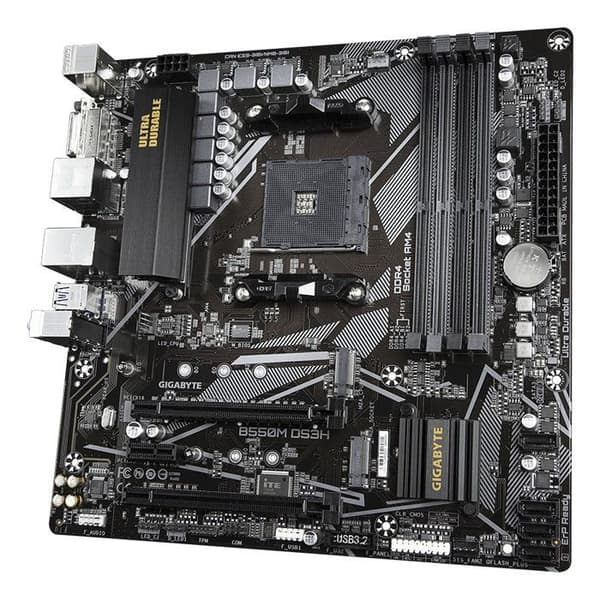 Gigabyte B550M DS3H moderkort