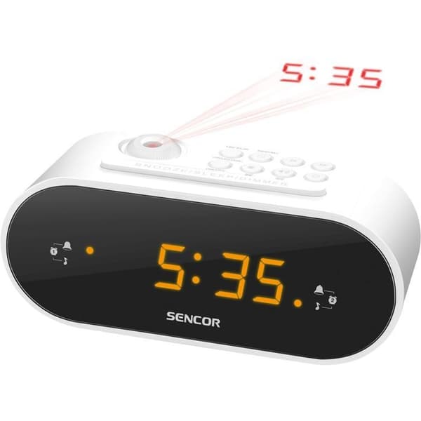 Radioväckarklocka med projektion - Sencor - SRC 3100 W