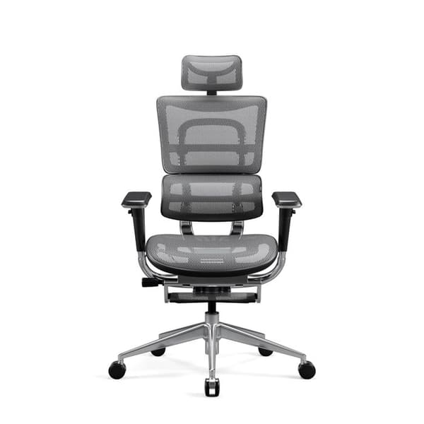 Ergonomisk stol DIABLO V-MASTER: Svart-Grå