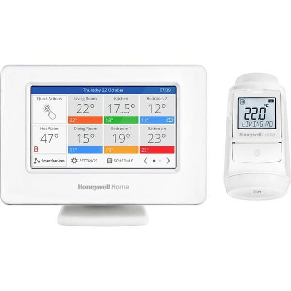 Termostathuvuden - HONEYWELL - Evohome - Smart kontroll - Vit - Inomhus