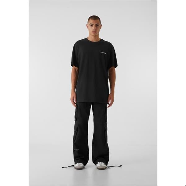 T-shirt 9N1M SENSE Essentials - svart