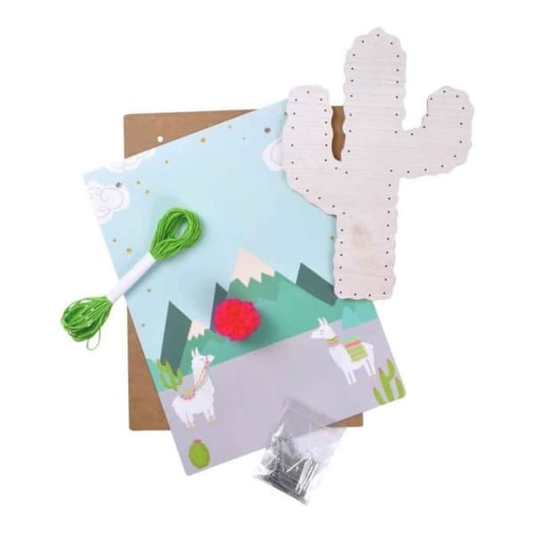 Kit String Art "kaktus" 28cm Multicolor - Paris Prix