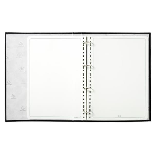 Pärm - Exacompta - 530E - 4 ringar - Beige - 110g papper