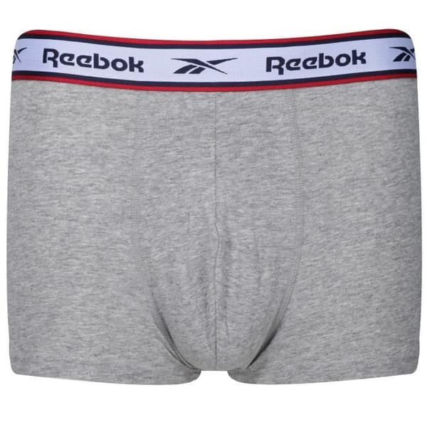REEBOK 3-pack boxers i bomull - Herr - Svart, grå och vit