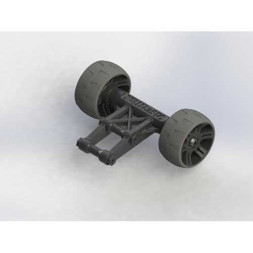 Roulette bar set - ARRMA - AR320366 - Svart - Grå - Truggy/lastbil