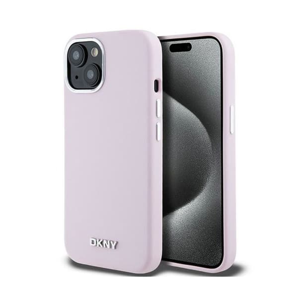 Smartphone-skal - DKNY - iPhone 15 Plus / 14 Plus - Silikon - MagSafe - Rosa