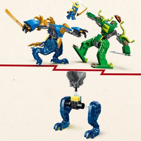 LEGO NINJAGO 71853 Jays Drakrobotstrid - Byggset 4 år - Present